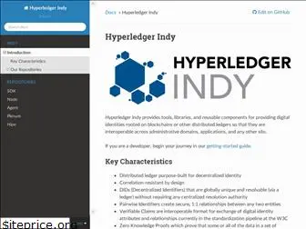 hyperledger-indy.readthedocs.io