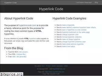 hyperlinkcode.com