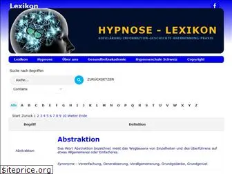 hypnose-lexikon.ch