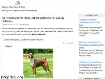 hypoallergenicdogsnames.com