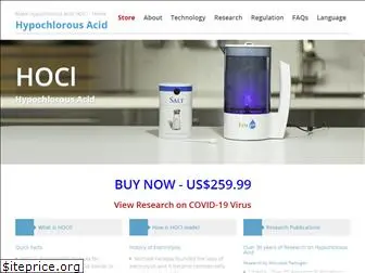 hypochlorousacid.com