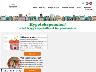 hypotekspension.se