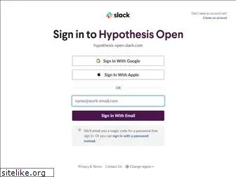 hypothesis-open.slack.com