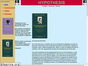 hypothesis.nl