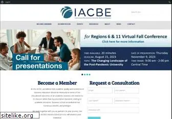 iacbe.org