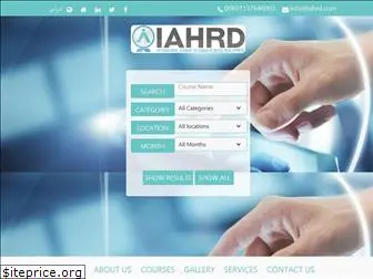 iahrd.com