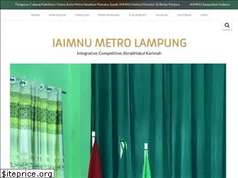 iaimnumetrolampung.ac.id