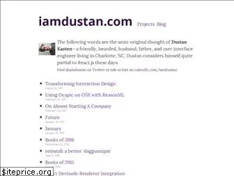 iamdustan.com