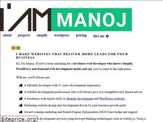 iammanoj.com