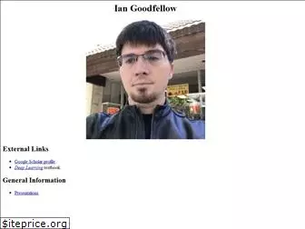 iangoodfellow.com