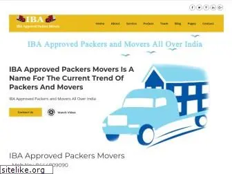 ibaapprovedpackersmovers.com