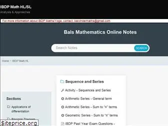 ibalmaths.com