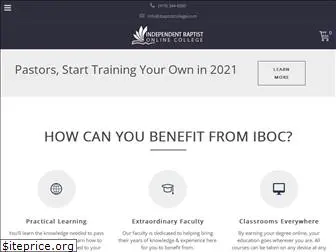 ibaptistcollege.org