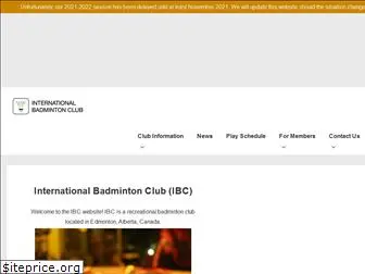 ibcbadminton.com