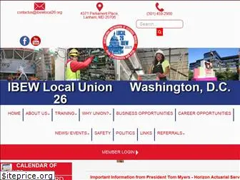 ibewlocal26.org