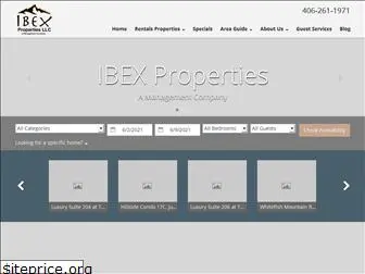 ibexvacationrentals.com