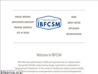 ibfcsm.org