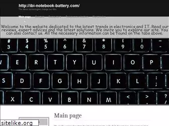 ibi-notebook-battery.com