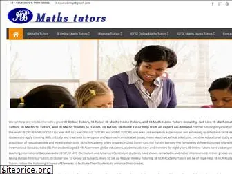 ibmathtutors.in