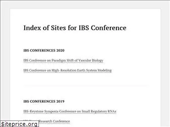 ibs-conference.org