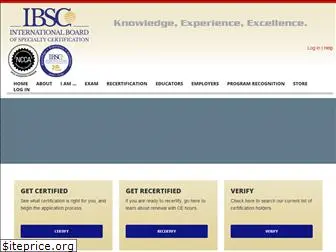 ibscertifications.org