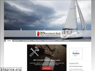 ibsinvestmentbank.com