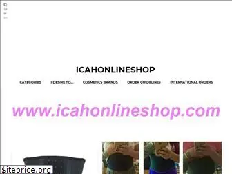 icahonlineshop.com