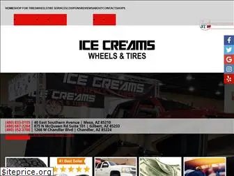 icecreamswheelsandtires.com