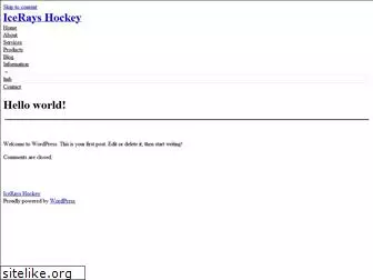 icerayshockey.com