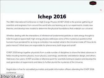 ichep2016.org