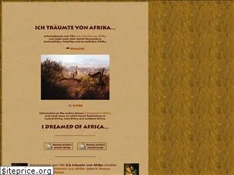 ichtraeumtevonafrika.de