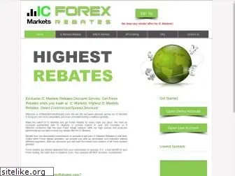 icmarketsforexrebates.com