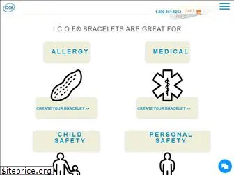 icoebracelets.com