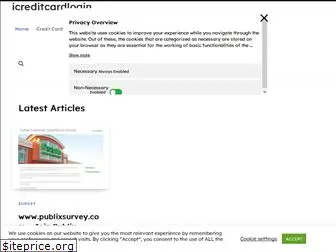 icreditcardlogin.com