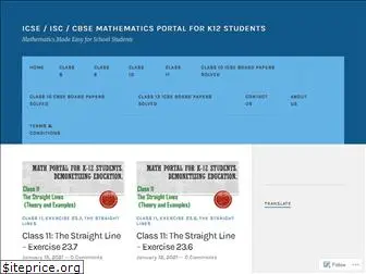 icsecbsemath.com