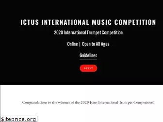 ictusmusiccompetition.com