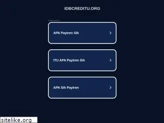 idbcreditu.org