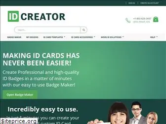 IDCreator.com  ID Badge Maker - Free ID card software - 1-855