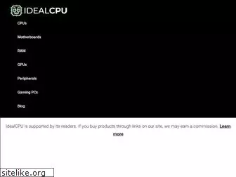 idealcpu.com