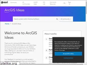 ideas.arcgis.com