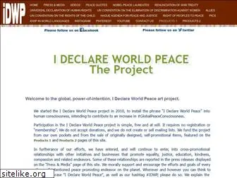 ideclareworldpeace.com