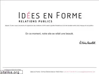 ideesenforme.com