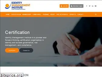 identitymanagementinstitute.org