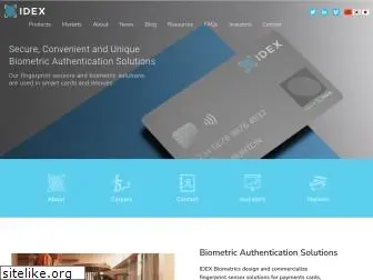 idexbiometrics.com