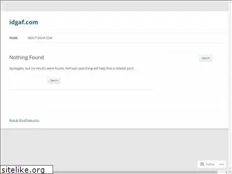 idgaf.com