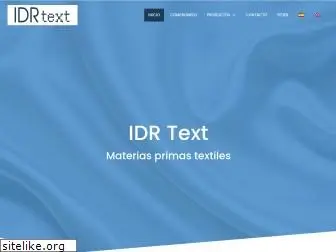 idrtext.com