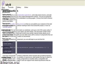 idyll-lang.org