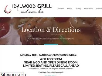 idylwoodgrill.com