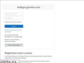 ieslegio.gnomio.com