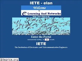 iete-elan.ac.in